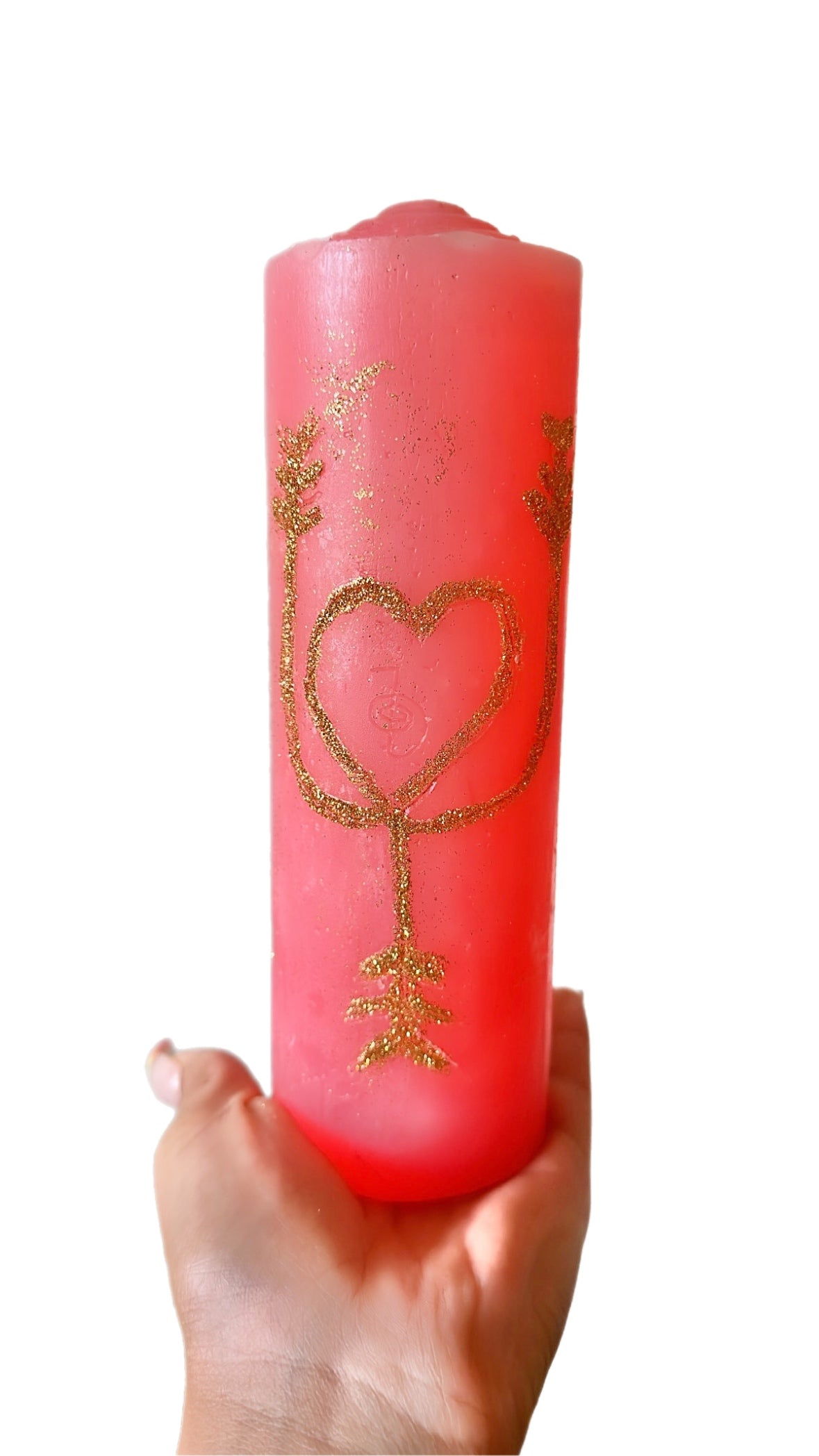 Rose Quartz Love Fixed Candle