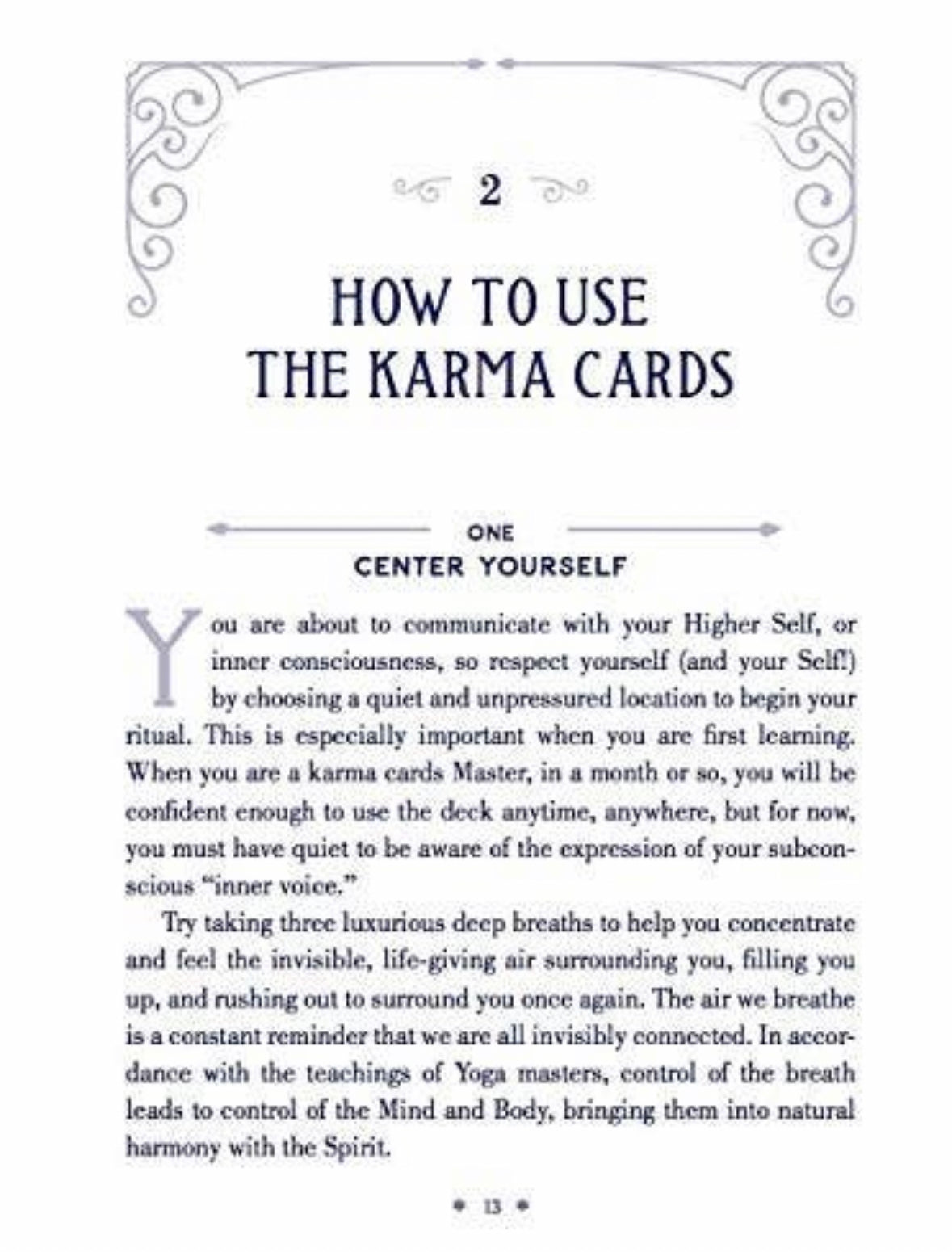 Karma Cards Oracle Deck